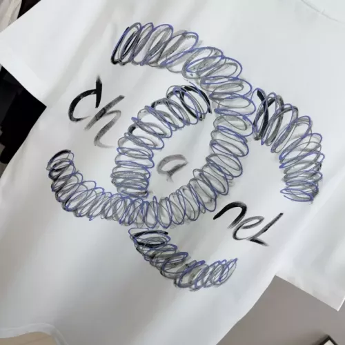 Replica Chanel T-Shirts Short Sleeved For Unisex #1302561 $41.00 USD for Wholesale