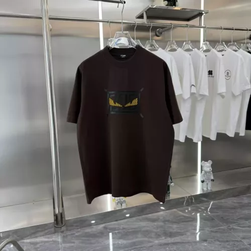 Fendi T-Shirts Short Sleeved For Unisex #1302628 $39.00 USD, Wholesale Replica Fendi T-Shirts