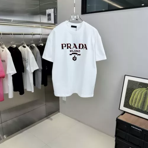 Prada T-Shirts Short Sleeved For Unisex #1302701 $41.00 USD, Wholesale Replica Prada T-Shirts