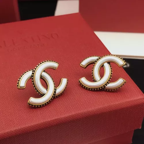 Replica Chanel Earrings For Women #1302750 $32.00 USD for Wholesale