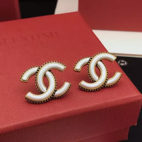 Replica Chanel Earrings For Women #1302750 $32.00 USD for Wholesale