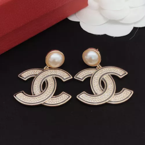 Replica Chanel Earrings For Women #1302751 $34.00 USD for Wholesale