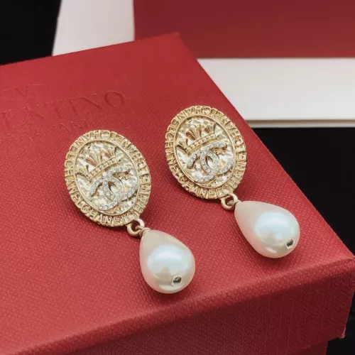 Replica Chanel Earrings For Women #1302755 $29.00 USD for Wholesale