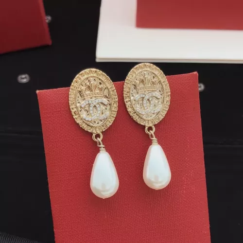 Replica Chanel Earrings For Women #1302755 $29.00 USD for Wholesale