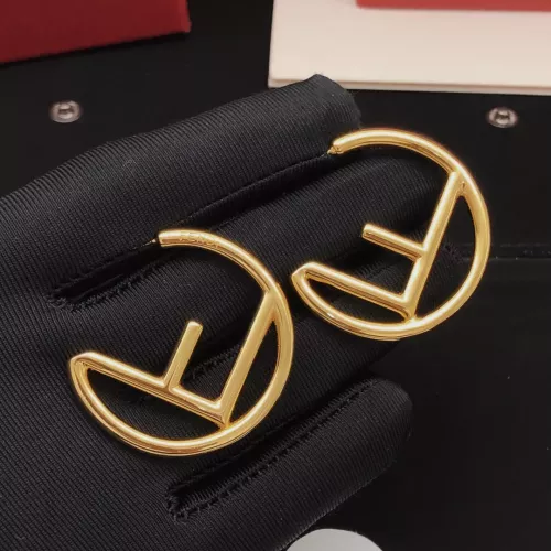 Replica Fendi Earrings For Women #1302759 $29.00 USD for Wholesale