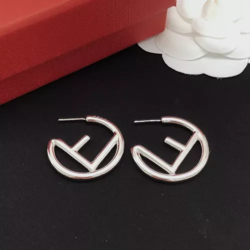 Fendi Earrings For Women #1302760 $29.00 USD, Wholesale Replica Fendi Earrings