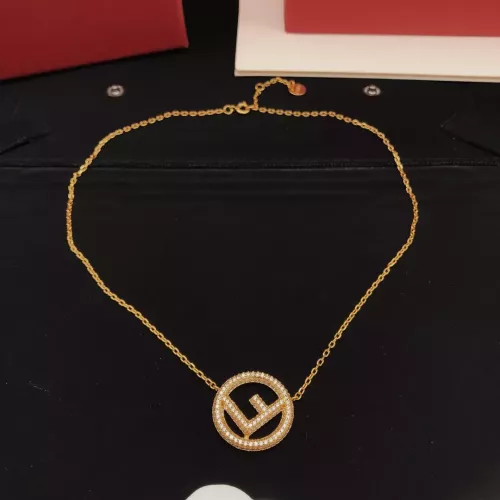 Fendi Necklaces #1302761 $29.00 USD, Wholesale Replica Fendi Necklaces