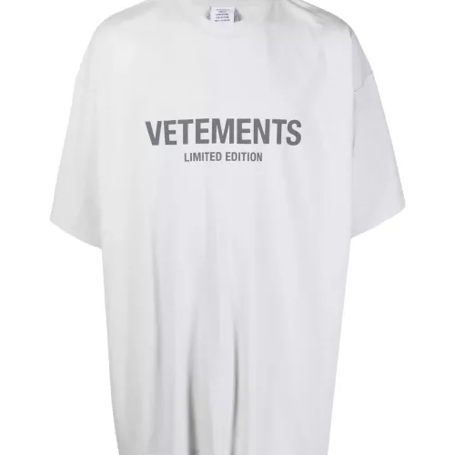 VETEMENTS T-Shirts Short Sleeved For Unisex #1302807 $38.00 USD, Wholesale Replica VETEMENTS T-Shirts