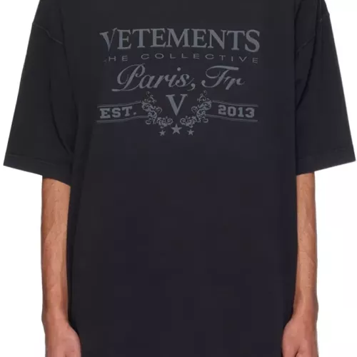 VETEMENTS T-Shirts Short Sleeved For Unisex #1302808 $38.00 USD, Wholesale Replica VETEMENTS T-Shirts