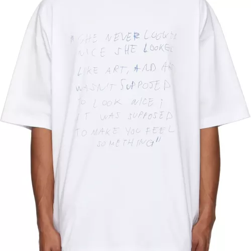 VETEMENTS T-Shirts Short Sleeved For Unisex #1302826 $38.00 USD, Wholesale Replica VETEMENTS T-Shirts