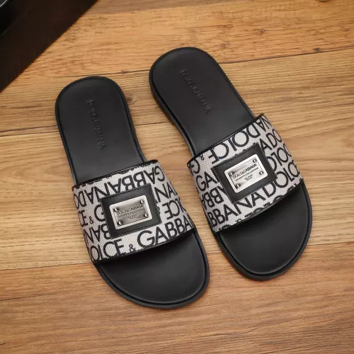 Dolce &amp; Gabbana D&amp;G Slippers For Men #1302875 $60.00 USD, Wholesale Replica Dolce &amp; Gabbana D&amp;G Slippers