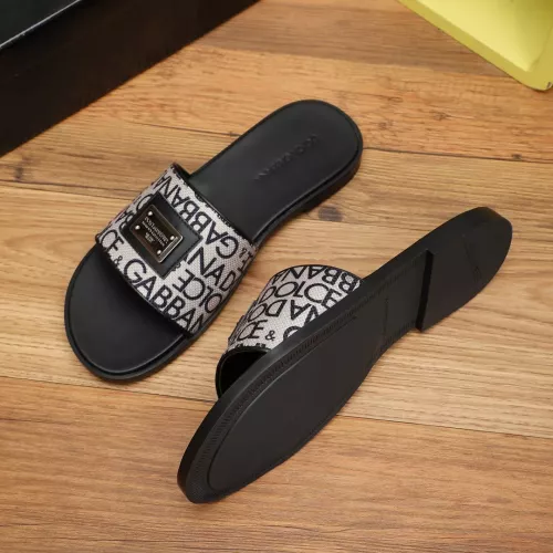 Replica Dolce & Gabbana D&G Slippers For Men #1302875 $60.00 USD for Wholesale