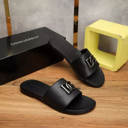 Replica Dolce & Gabbana D&G Slippers For Men #1302878 $60.00 USD for Wholesale