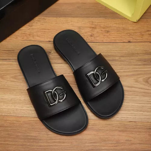 Replica Dolce & Gabbana D&G Slippers For Men #1302878 $60.00 USD for Wholesale