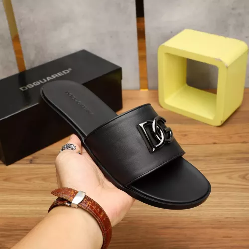 Replica Dolce & Gabbana D&G Slippers For Men #1302878 $60.00 USD for Wholesale