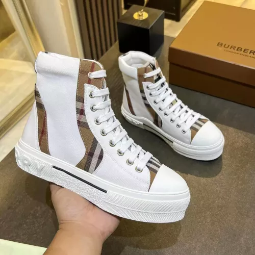 Burberry High Tops Shoes For Men #1302883 $105.00 USD, Wholesale Replica Burberry High Tops Shoes