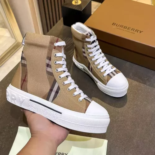 Burberry High Tops Shoes For Women #1302886 $105.00 USD, Wholesale Replica Burberry High Tops Shoes