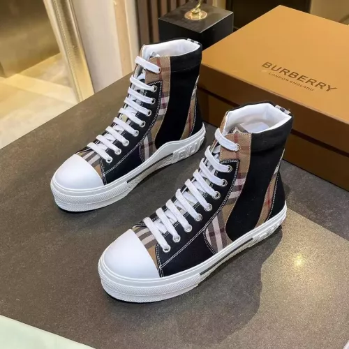 Replica Burberry High Tops Shoes For Women #1302888 $105.00 USD for Wholesale