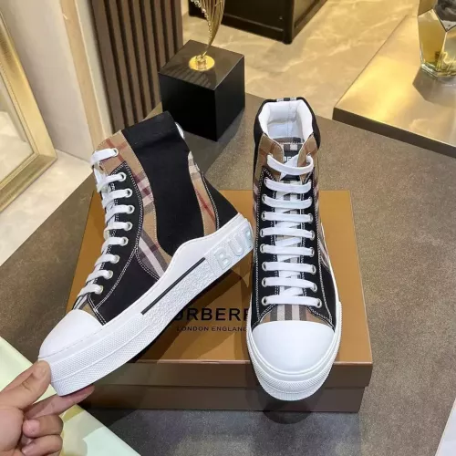 Replica Burberry High Tops Shoes For Women #1302888 $105.00 USD for Wholesale