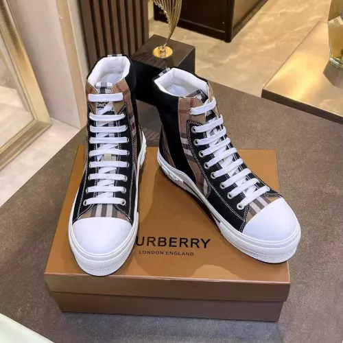 Replica Burberry High Tops Shoes For Women #1302888 $105.00 USD for Wholesale