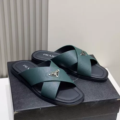 Prada Slippers For Men #1302914 $92.00 USD, Wholesale Replica Prada Slippers