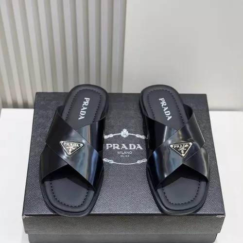 Prada Slippers For Men #1302916 $92.00 USD, Wholesale Replica Prada Slippers