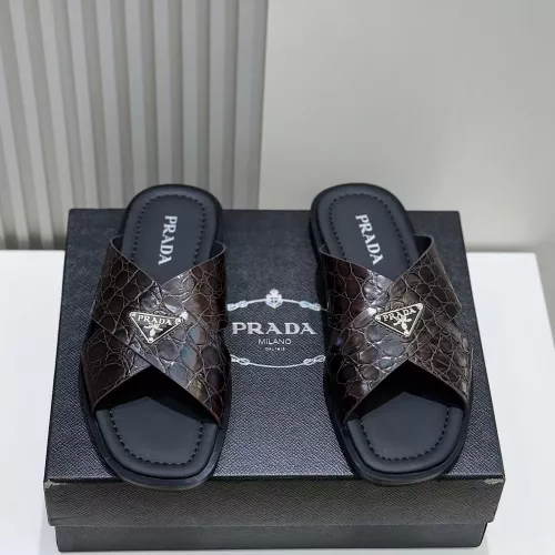 Prada Slippers For Men #1302938 $92.00 USD, Wholesale Replica Prada Slippers