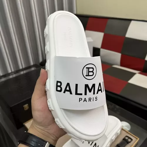 Replica Balmain Slippers For Men #1302968 $56.00 USD for Wholesale