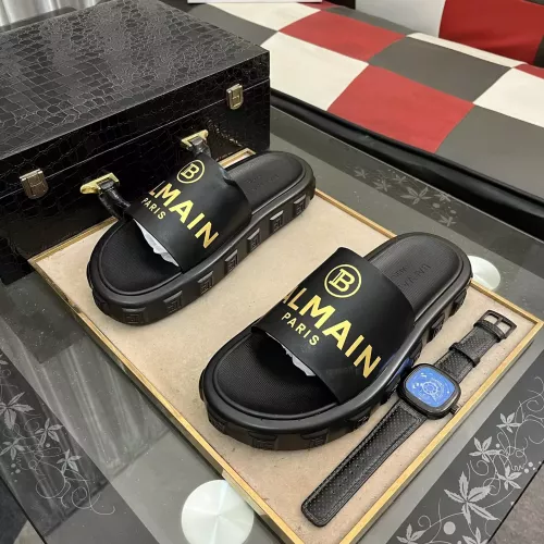 Balmain Slippers For Men #1302969 $56.00 USD, Wholesale Replica Balmain Slippers