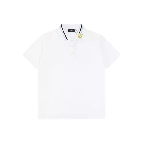 Fendi T-Shirts Short Sleeved For Men #1302980 $40.00 USD, Wholesale Replica Fendi T-Shirts