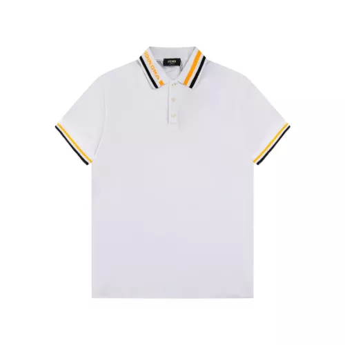 Fendi T-Shirts Short Sleeved For Men #1302984 $40.00 USD, Wholesale Replica Fendi T-Shirts