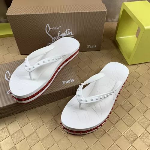 Replica Christian Louboutin CL Slippers For Men #1303022 $64.00 USD for Wholesale