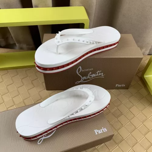 Replica Christian Louboutin CL Slippers For Men #1303022 $64.00 USD for Wholesale