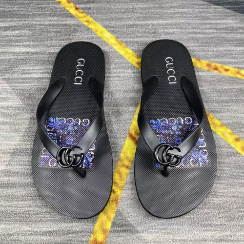 Gucci Slippers For Men #1303057 $45.00 USD, Wholesale Replica Gucci Slippers