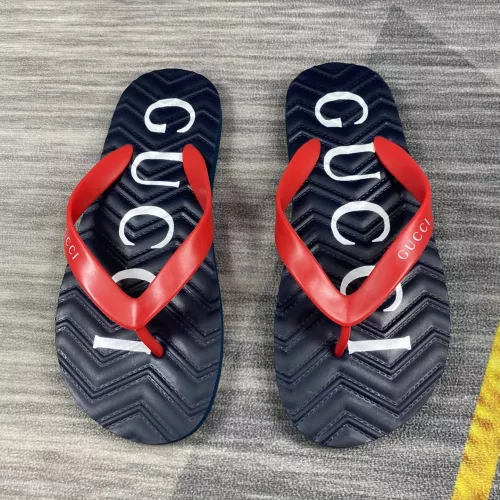 Gucci Slippers For Men #1303067 $45.00 USD, Wholesale Replica Gucci Slippers