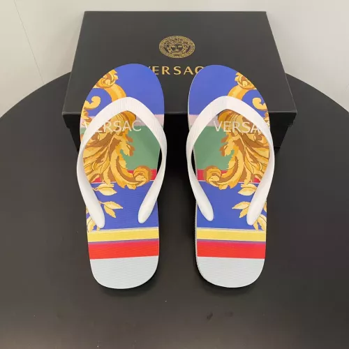 Replica Versace Slippers For Men #1303108 $48.00 USD for Wholesale