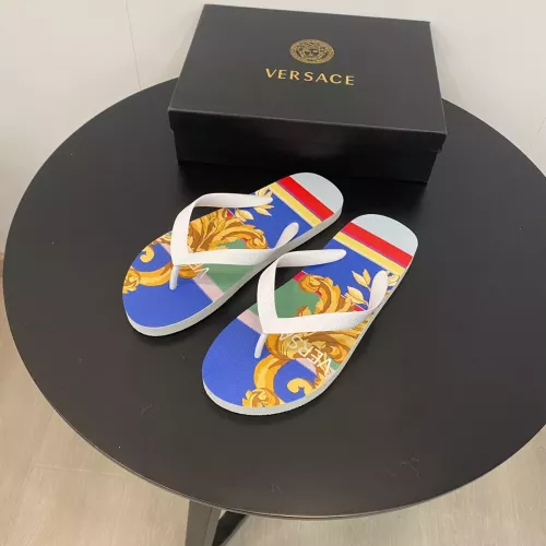 Replica Versace Slippers For Men #1303108 $48.00 USD for Wholesale