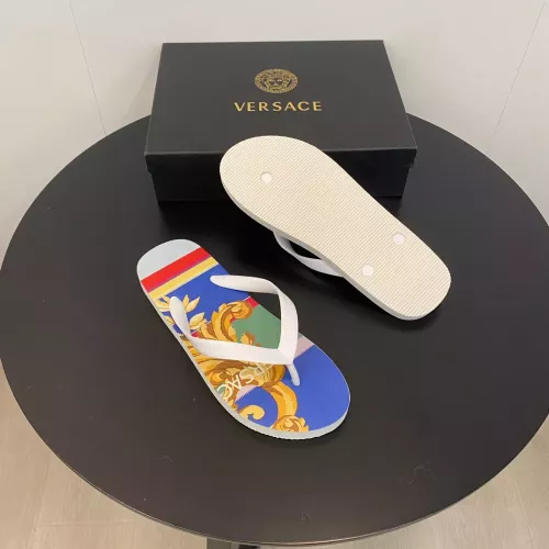 Replica Versace Slippers For Men #1303108 $48.00 USD for Wholesale