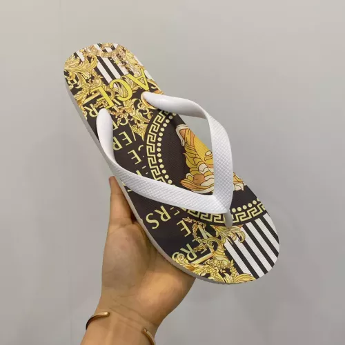 Replica Versace Slippers For Women #1303118 $48.00 USD for Wholesale