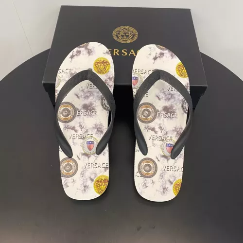 Replica Versace Slippers For Men #1303129 $48.00 USD for Wholesale