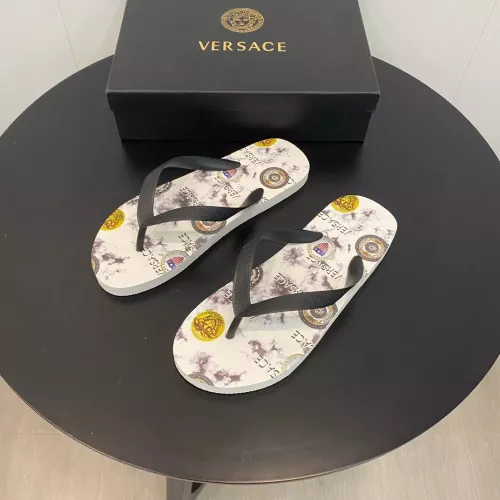 Replica Versace Slippers For Men #1303129 $48.00 USD for Wholesale