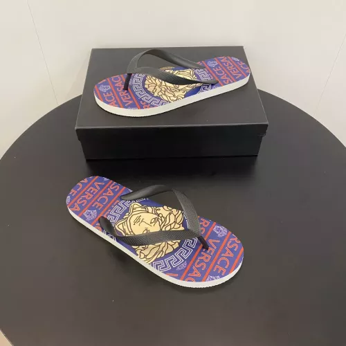 Replica Versace Slippers For Men #1303131 $48.00 USD for Wholesale