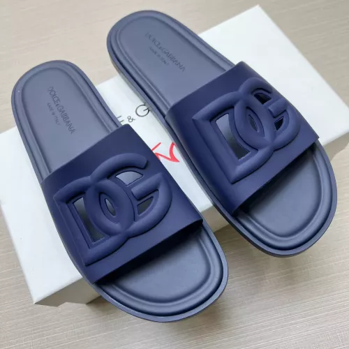 Dolce &amp; Gabbana D&amp;G Slippers For Men #1303184 $52.00 USD, Wholesale Replica Dolce &amp; Gabbana D&amp;G Slippers