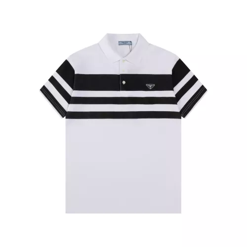 Prada T-Shirts Short Sleeved For Men #1303188 $41.00 USD, Wholesale Replica Prada T-Shirts