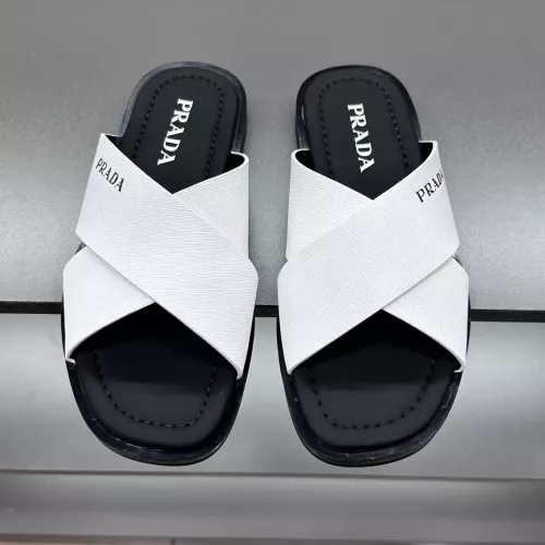 Prada Slippers For Men #1303191 $52.00 USD, Wholesale Replica Prada Slippers
