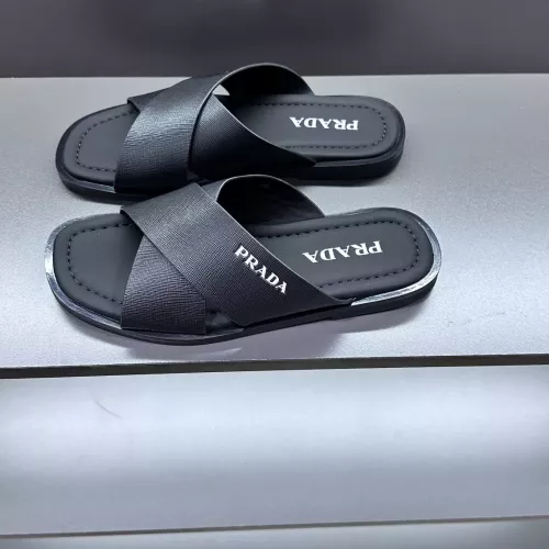 Replica Prada Slippers For Men #1303201 $52.00 USD for Wholesale