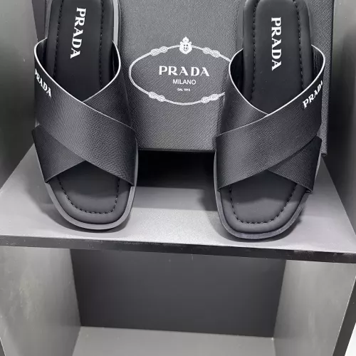 Replica Prada Slippers For Men #1303201 $52.00 USD for Wholesale