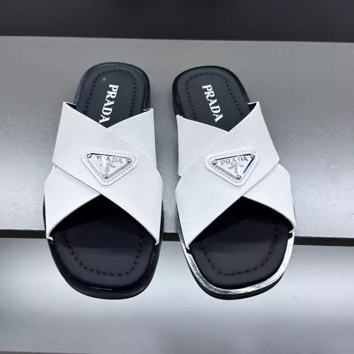 Prada Slippers For Men #1303203 $52.00 USD, Wholesale Replica Prada Slippers