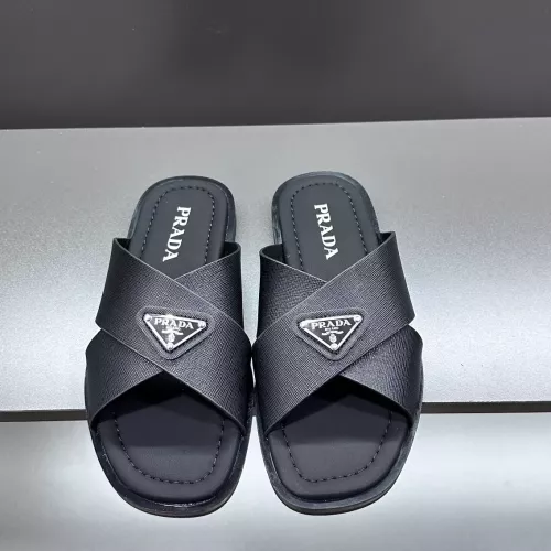 Prada Slippers For Men #1303204 $52.00 USD, Wholesale Replica Prada Slippers