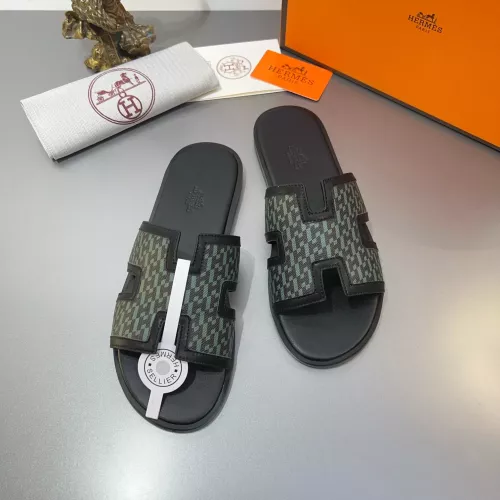 Replica Hermes Slippers For Men #1303267 $48.00 USD for Wholesale